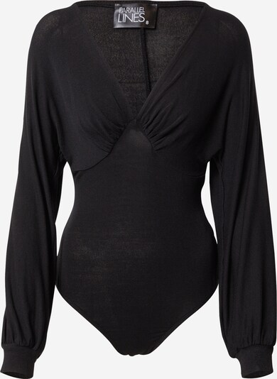 Parallel Lines Blouse bodysuit in black, Item view