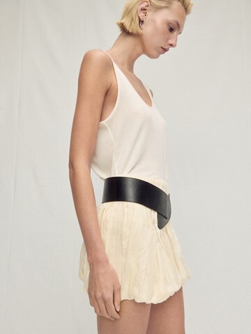 MANGO Overdel 'KALI' i beige