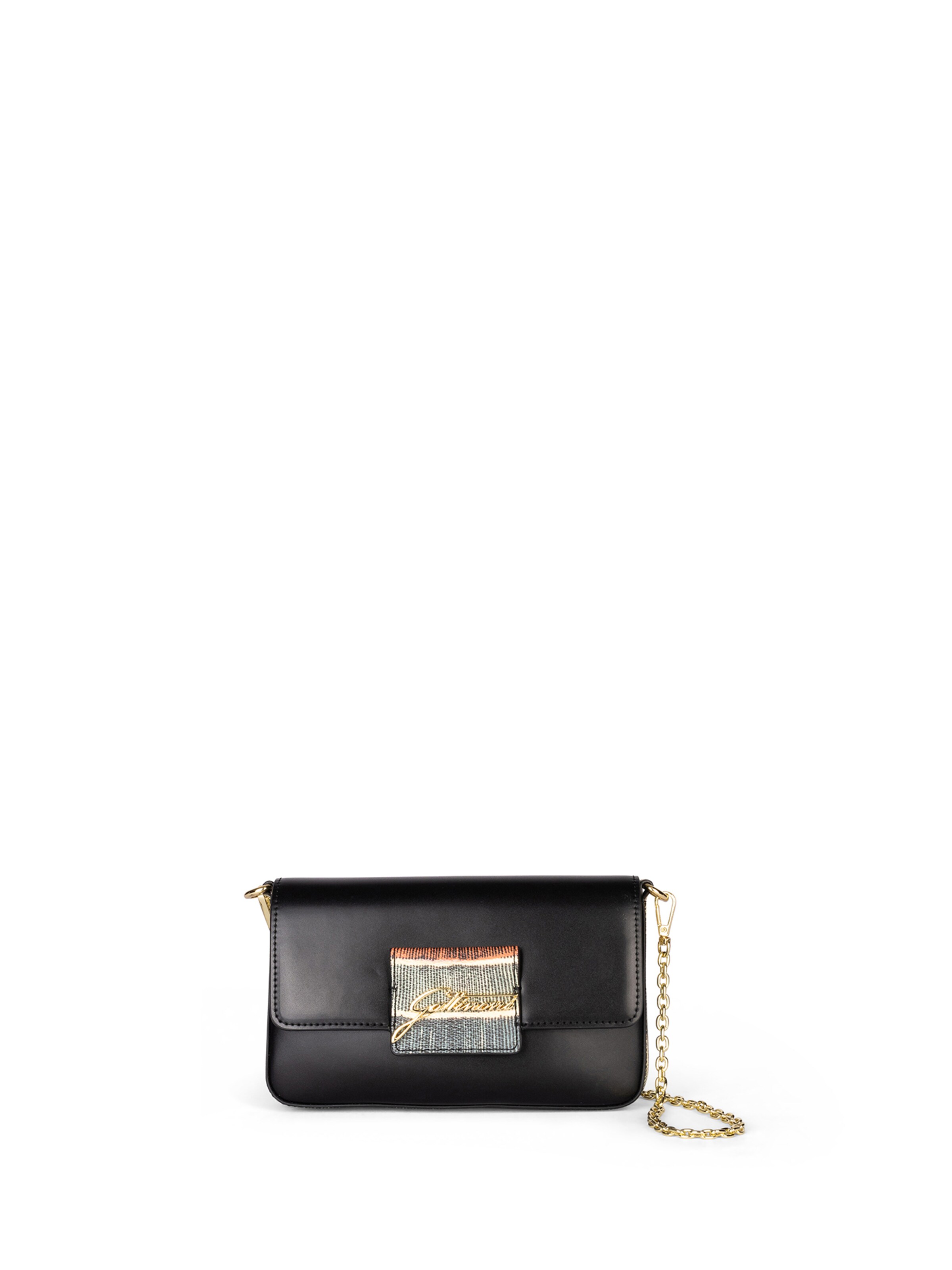 Pochette di Gattinoni in nero: frontale