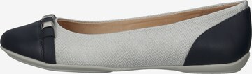 GEOX Ballet Flats in Silver