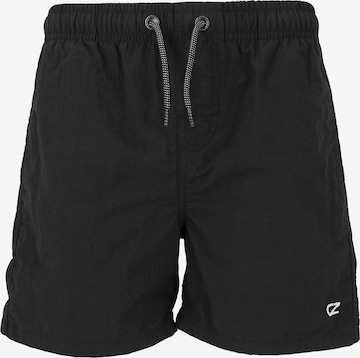 Cruz Badeshorts in Schwarz: Vorderseite