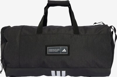 ADIDAS PERFORMANCE Sporttas '4ATHLTS' in de kleur Zwart / Wit, Productweergave