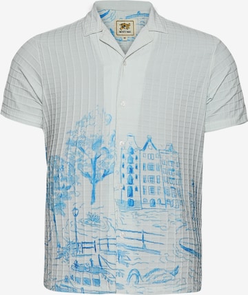 Campus SutraRegular Fit Košulja 'Callan' - bijela boja: prednji dio