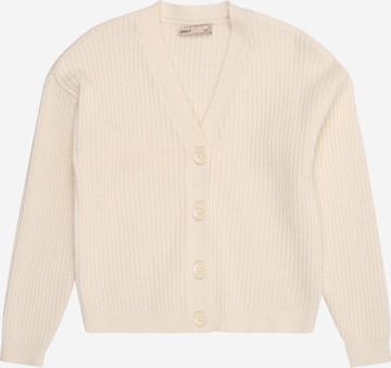 ONLY GIRLS Cardigan i beige: forside