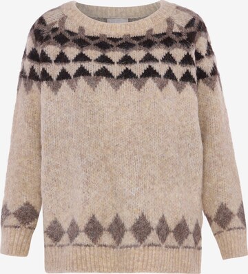 Jalene Pullover in Beige: predná strana