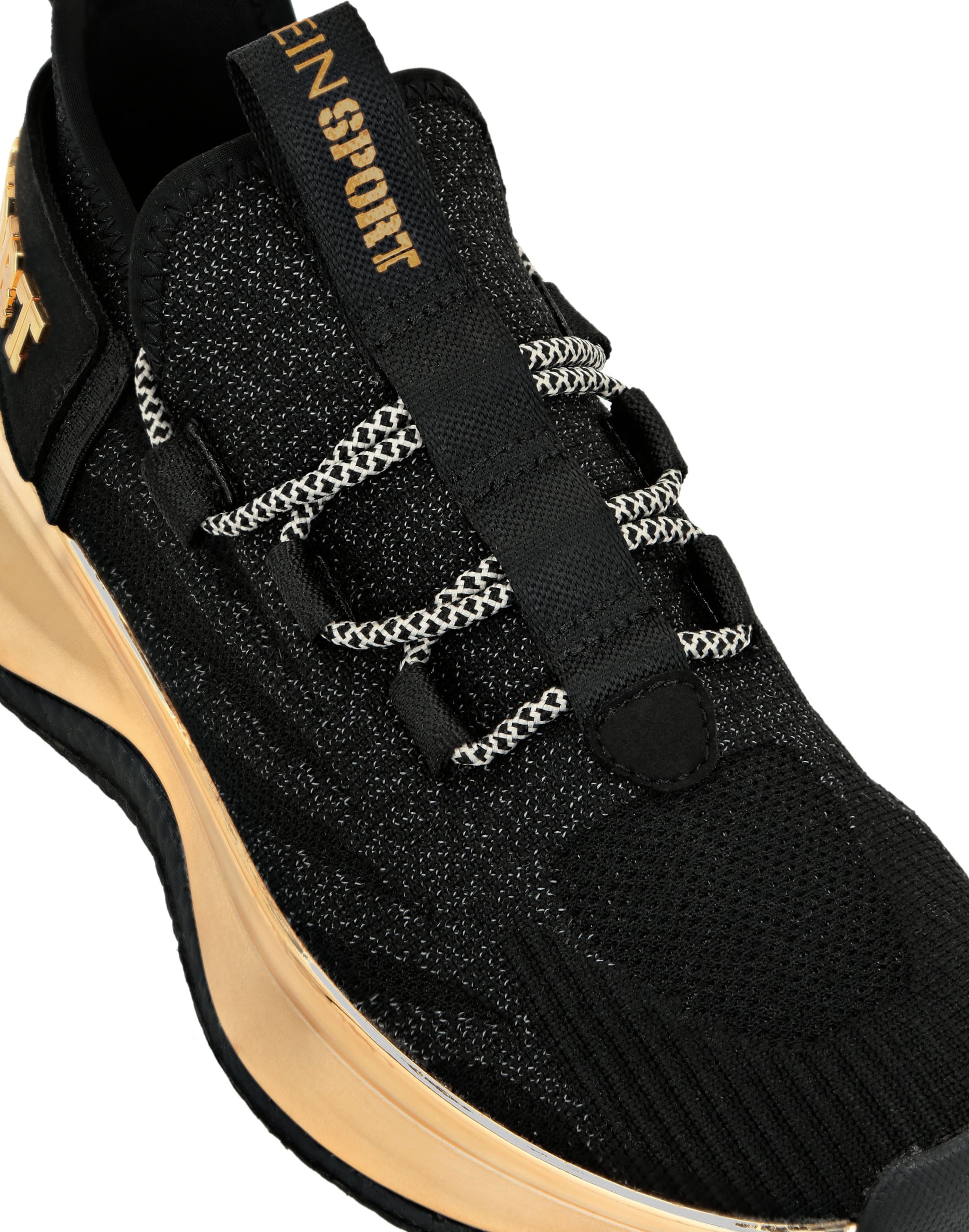Plein Sport Platform trainers 'The Iron Tiger Gen.x.02' in Black