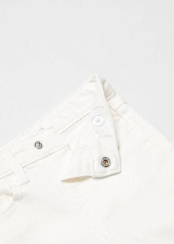 MANGO KIDS Regular Jeans 'Elena' in White