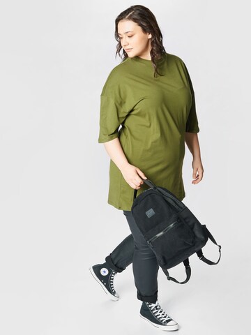 Missguided Plus Shirt in Green