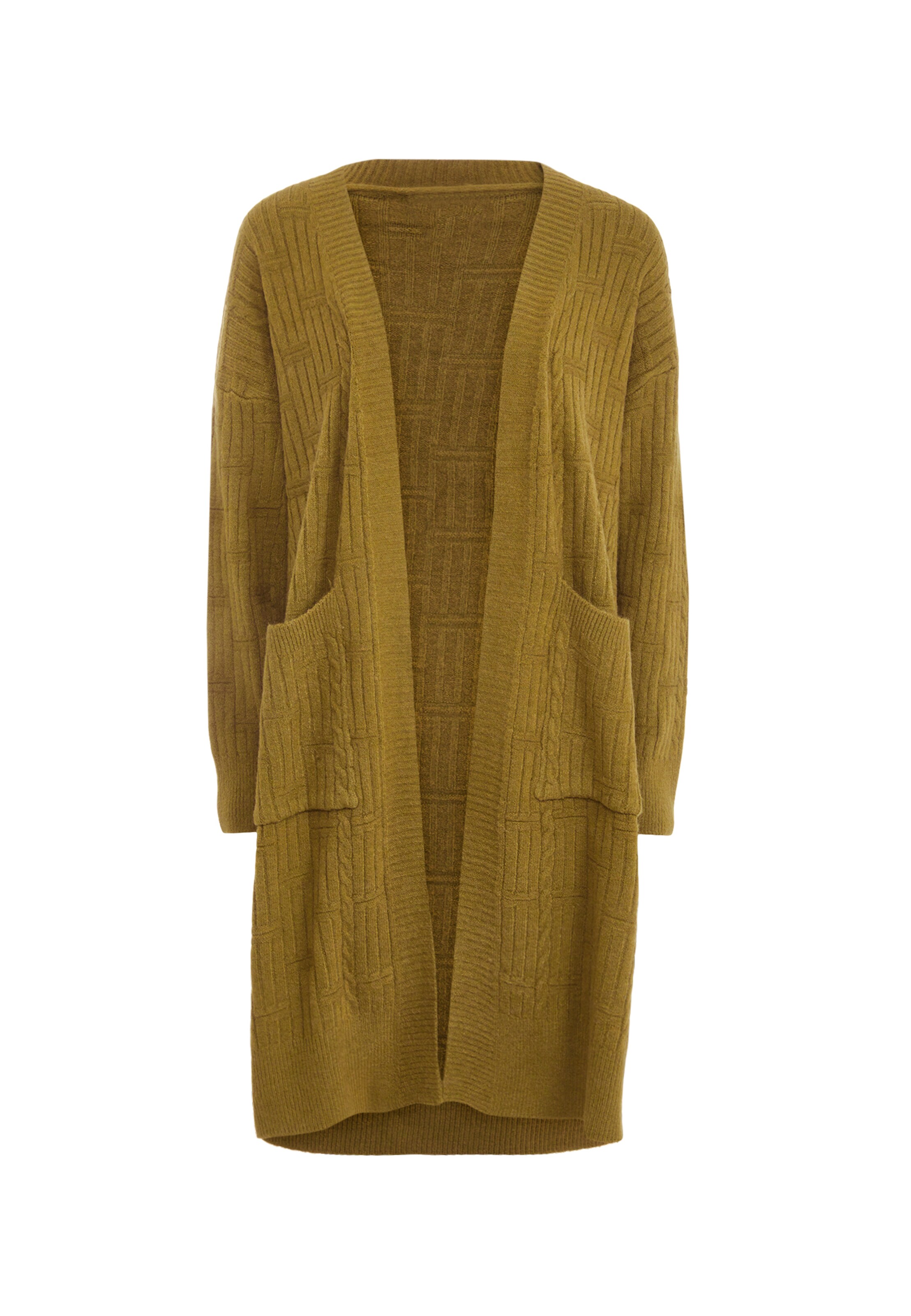 Tanuna Strickjacke in Grün: Vorderseite