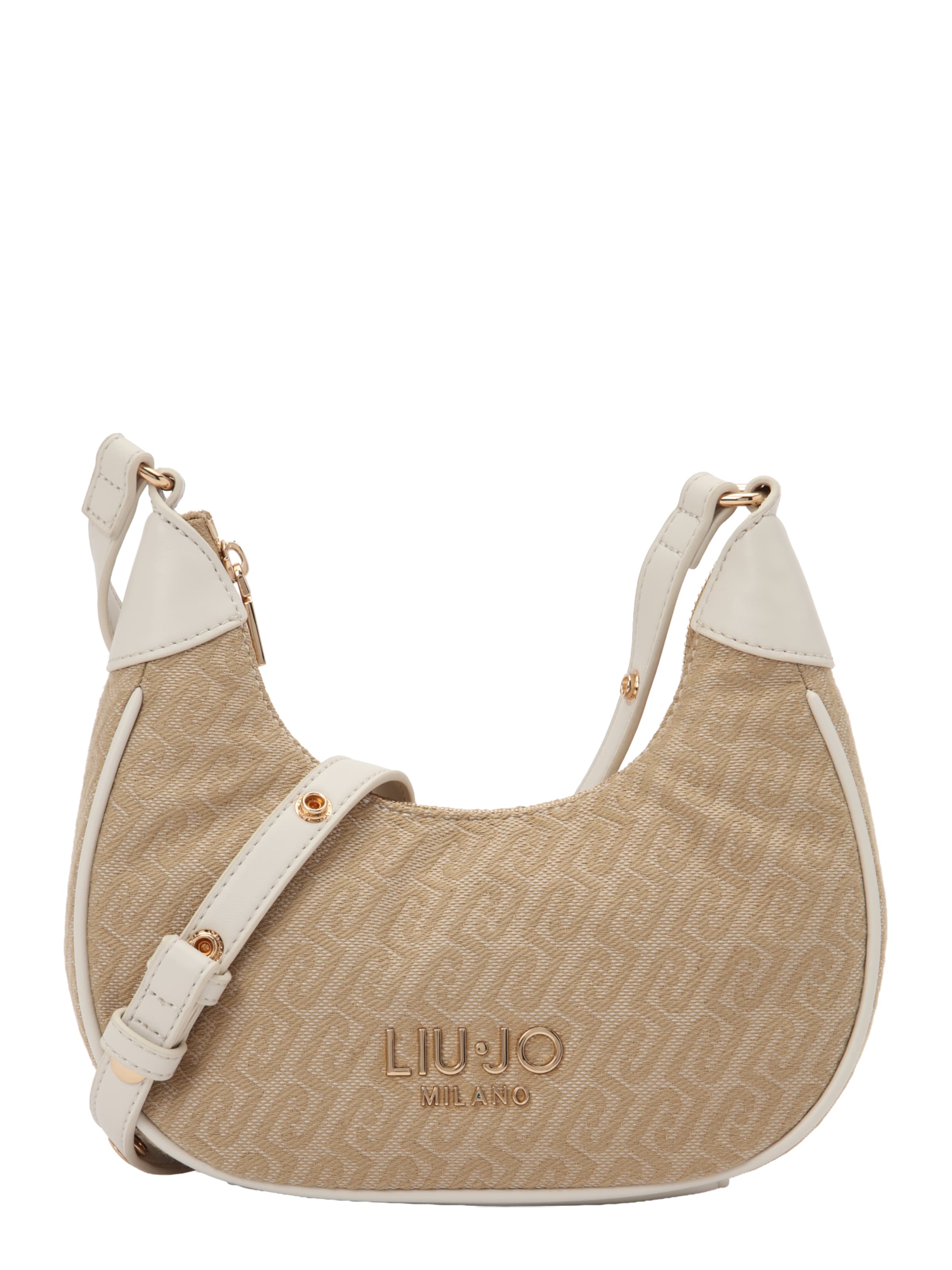 Liu Jo Schoudertas 'Evrim ' in Beige: voorkant
