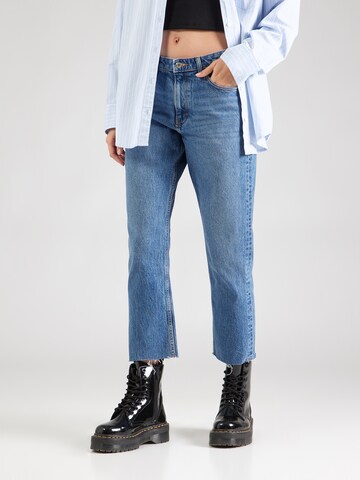 TOPSHOPregular Traperice - plava boja: prednji dio