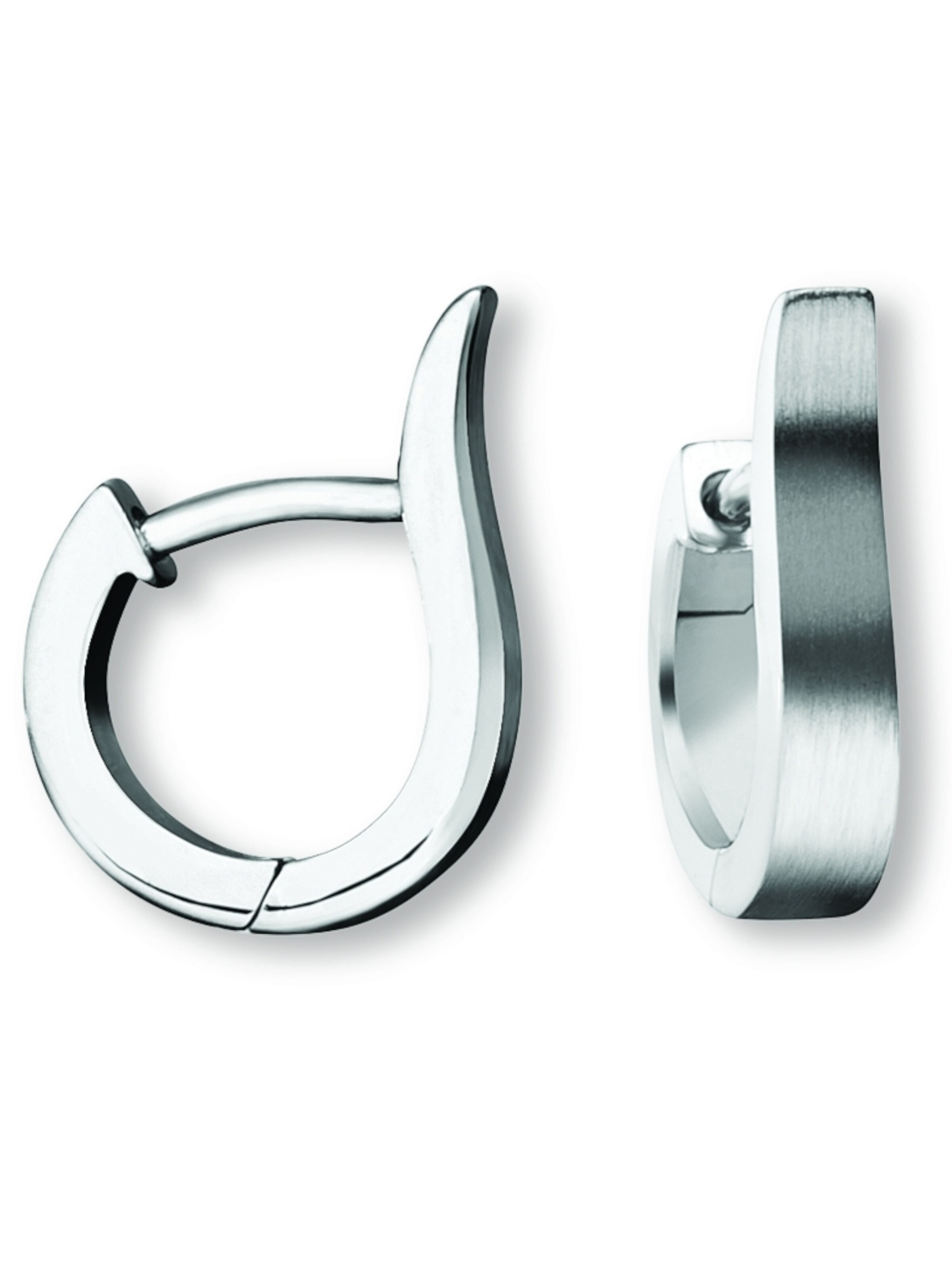 ONE ELEMENT Earrings in Silver: front