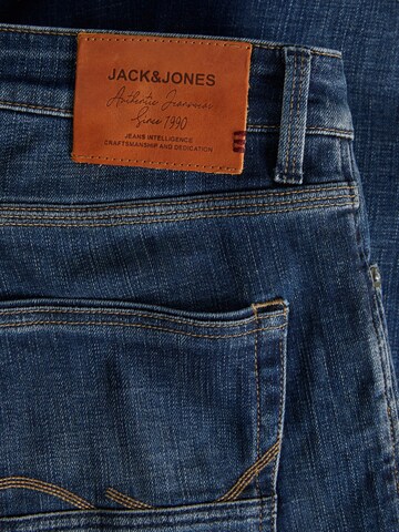JACK & JONES Normalny krój Jeansy 'Mike Wood' w kolorze niebieski