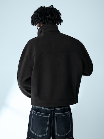 Bershka Between-season jacket in Black