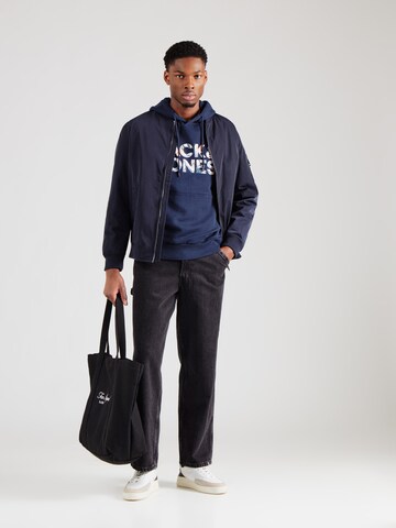 Felpa 'JJEBryan' di JACK & JONES in blu