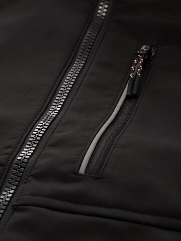 TOM TAILOR Funktionsjacke in Schwarz