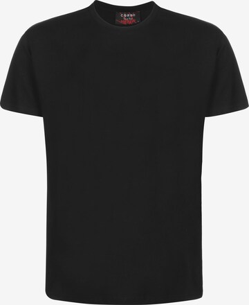 Cørbo Hiro Shirt 'True You Tankboy' in Black: front