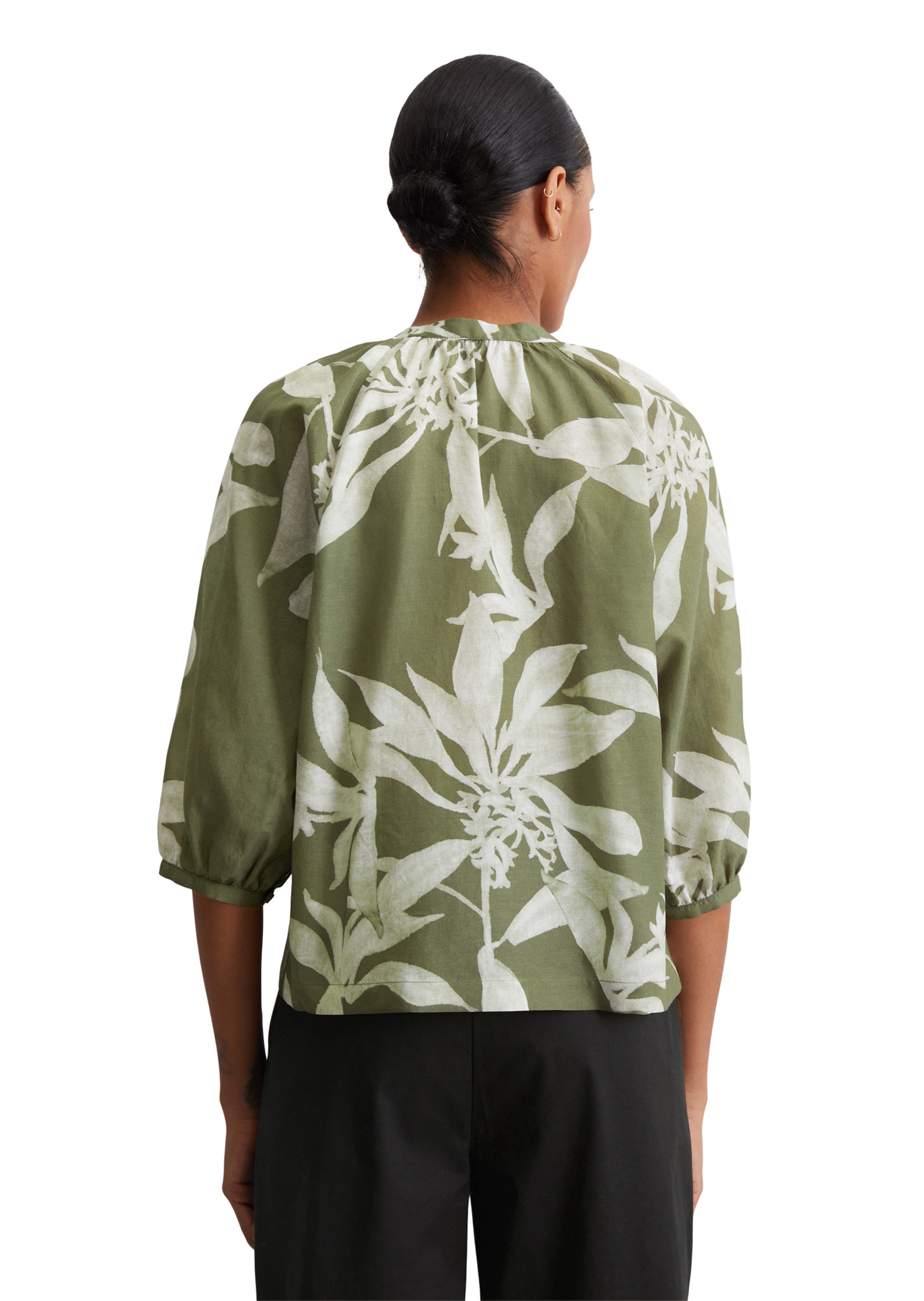 Marc O'Polo Bluse in Grün