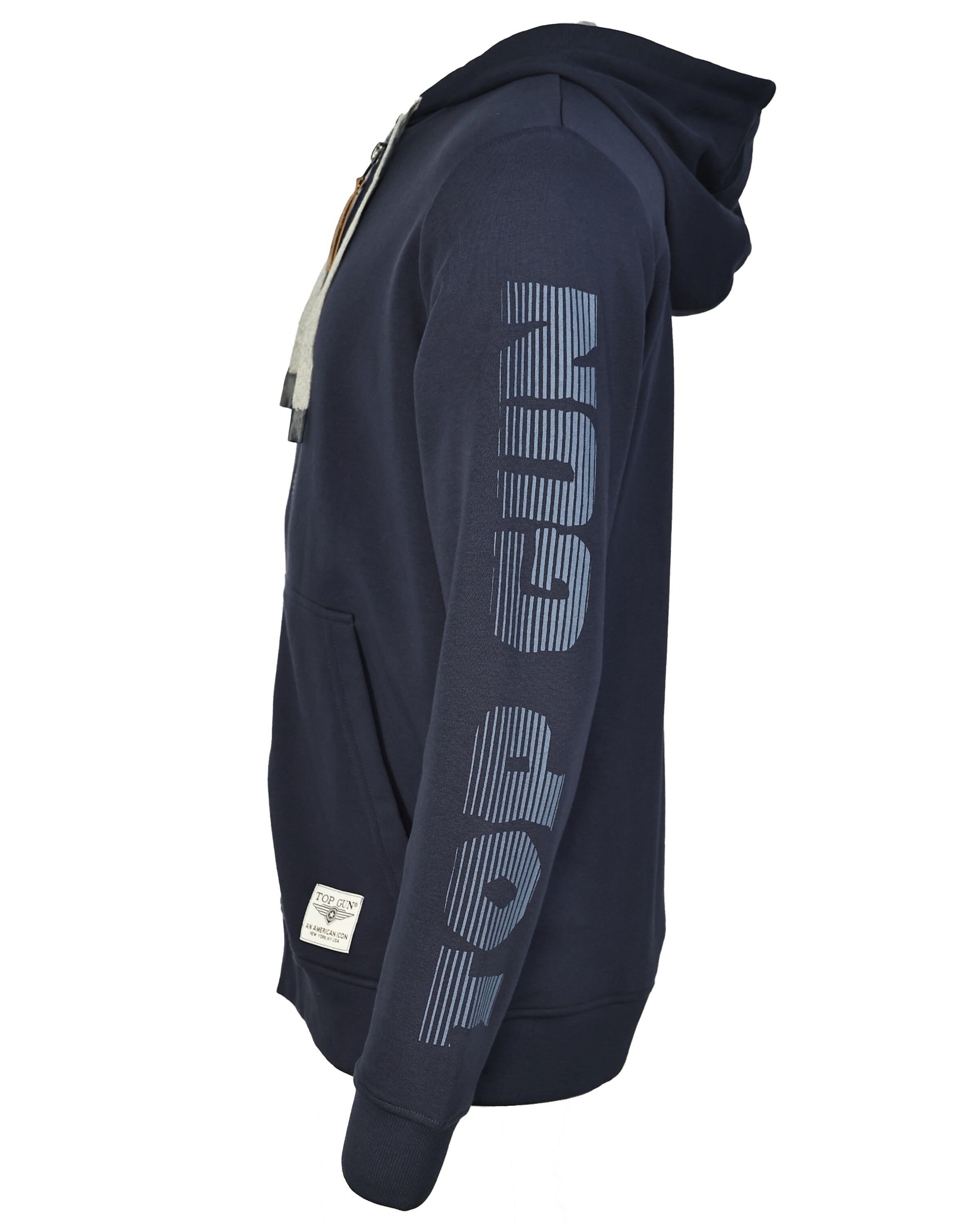 TOP GUN Sweatjacke in Blau