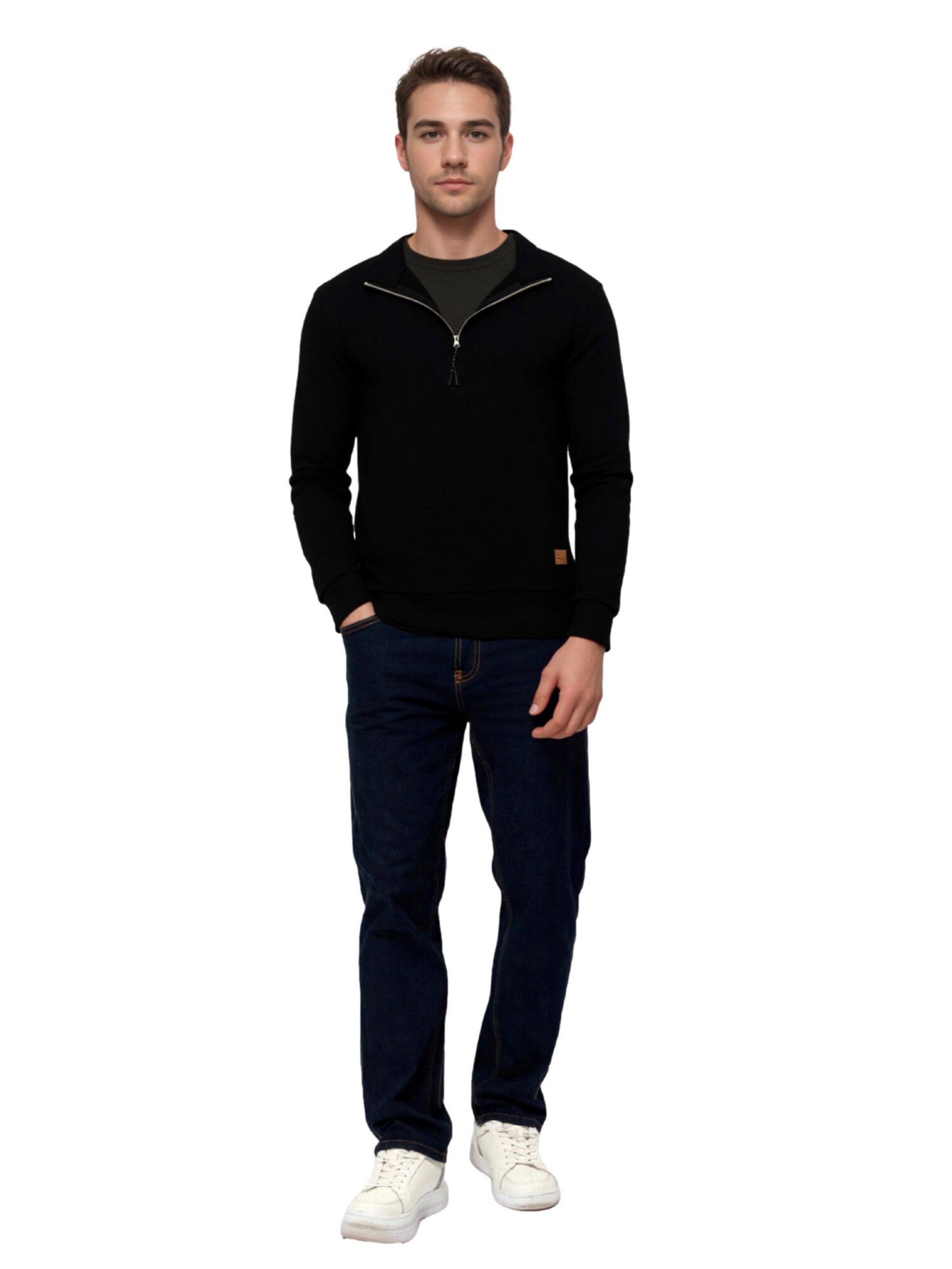 Key Largo Sweatshirt 'KLCOACH' i sort