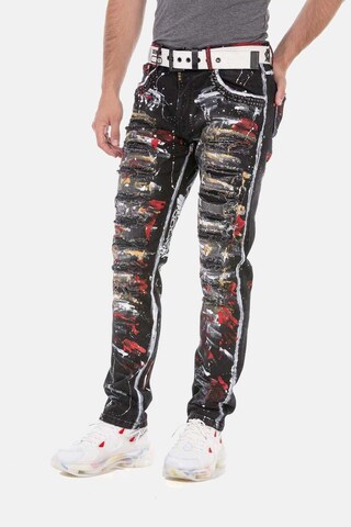 CIPO & BAXX Regular Jeans in Black