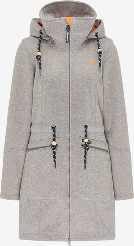 Schmuddelwedda Функциональное пальто в Серый: спереди