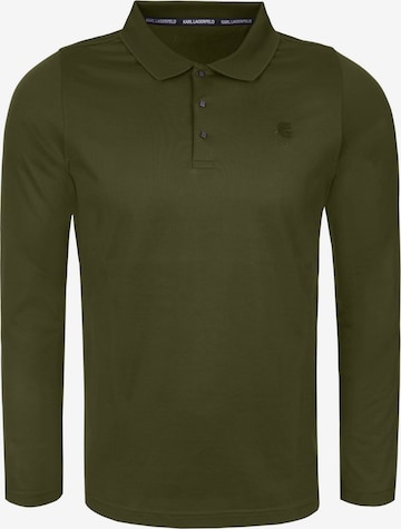 T-Shirt Karl Lagerfeld en vert : devant