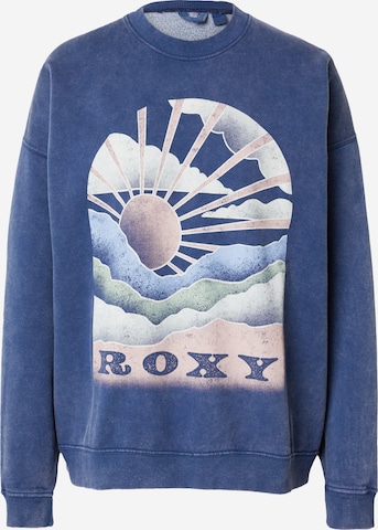 ROXY Sweatshirt in Blue: front