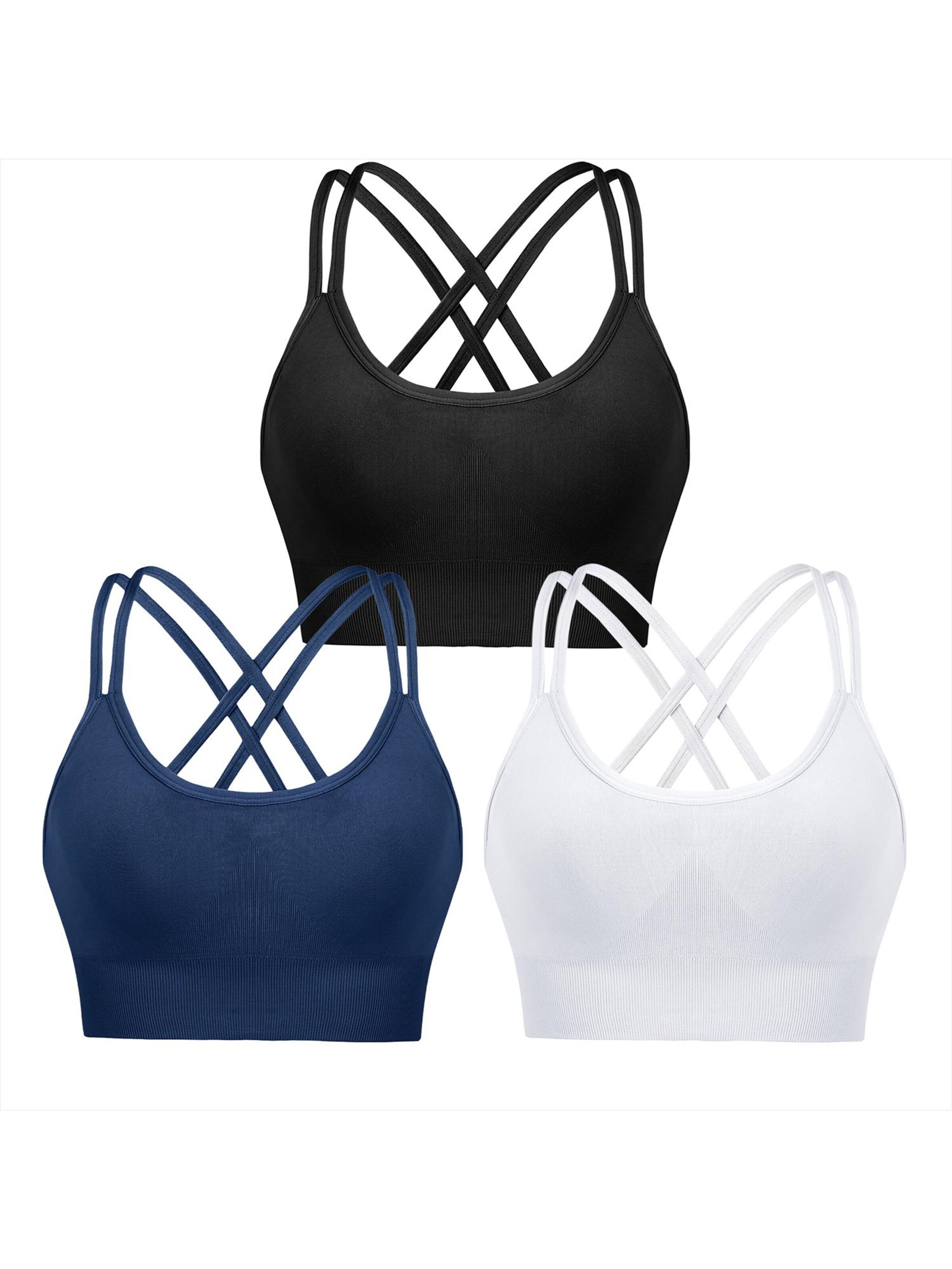 AOTTORI Bustier Sport-BH‌‌‌‌‌ in Blau: Vorderseite