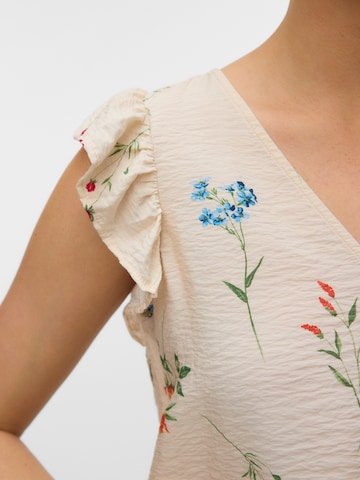 VERO MODA Blouse 'VMJOSIE' in Beige