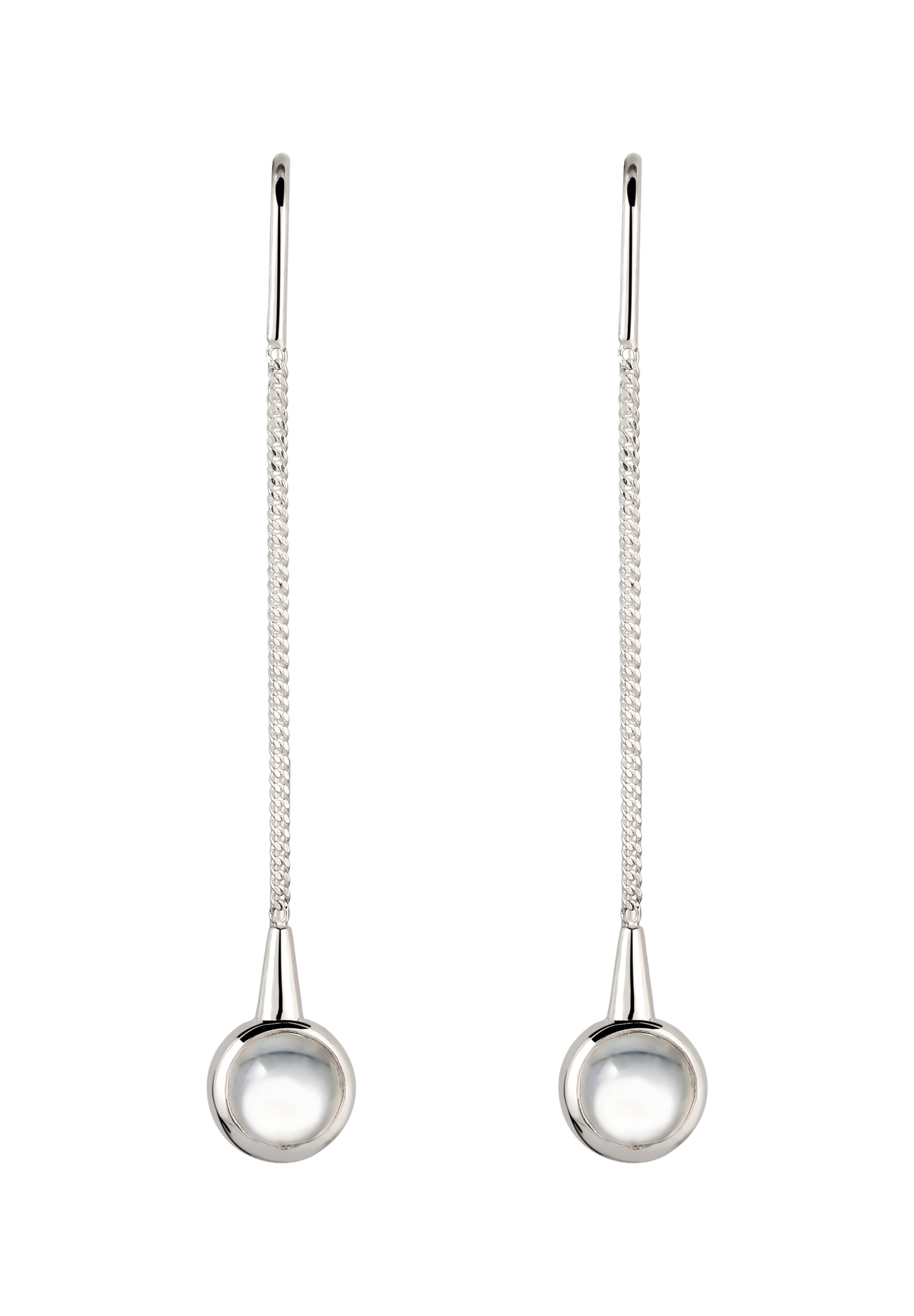 ELLI Boucles d'oreilles en One Size en argent, Vue avec produit