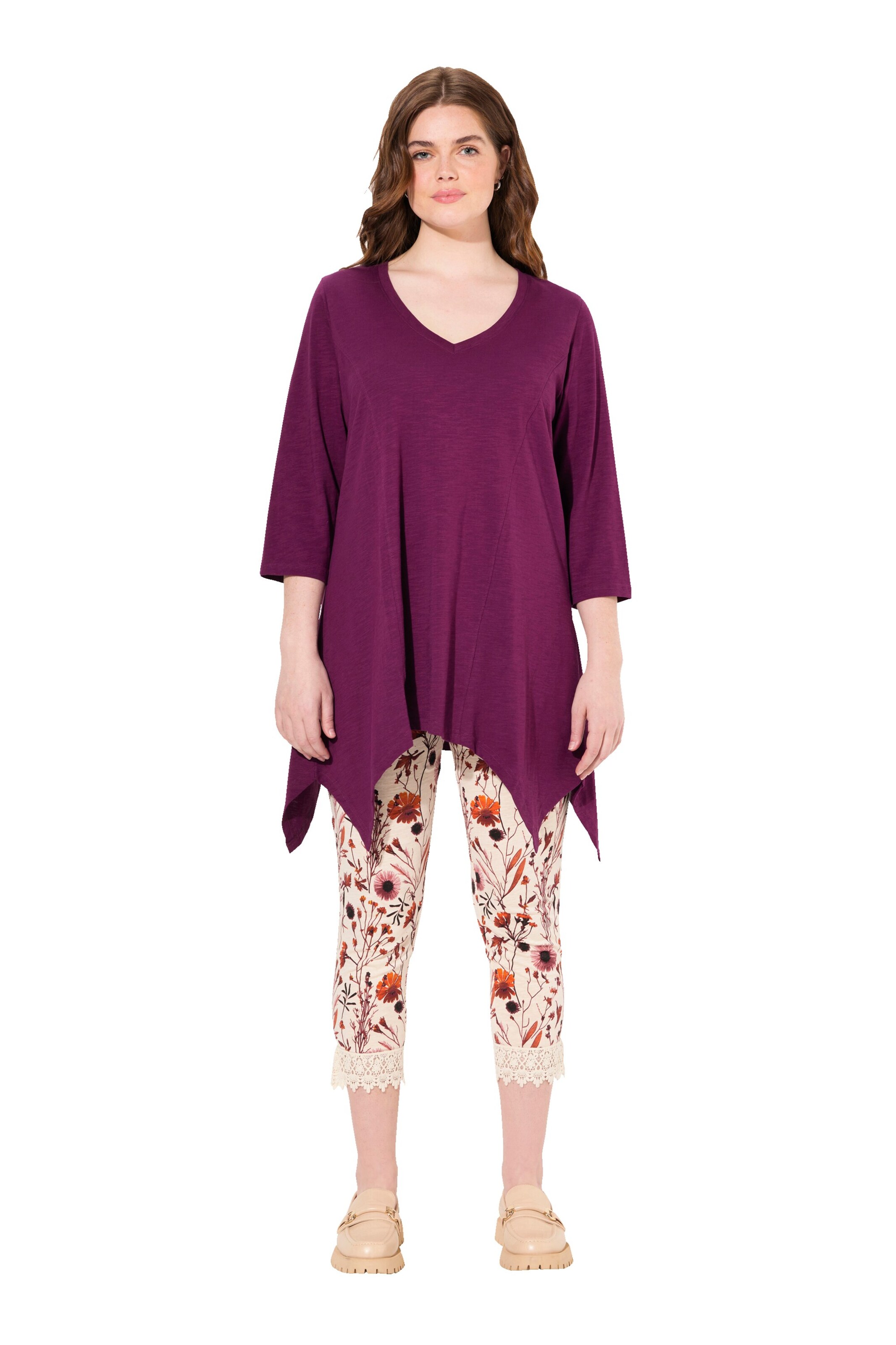 Ulla Popken Shirt in Lila