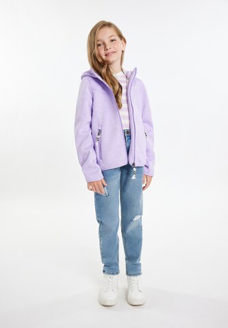 Veste en polaire Schmuddelwedda en violet