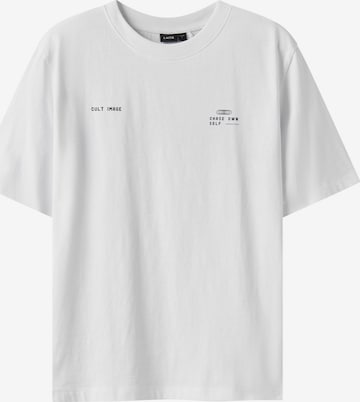 LMTD Shirt in Wit: voorkant