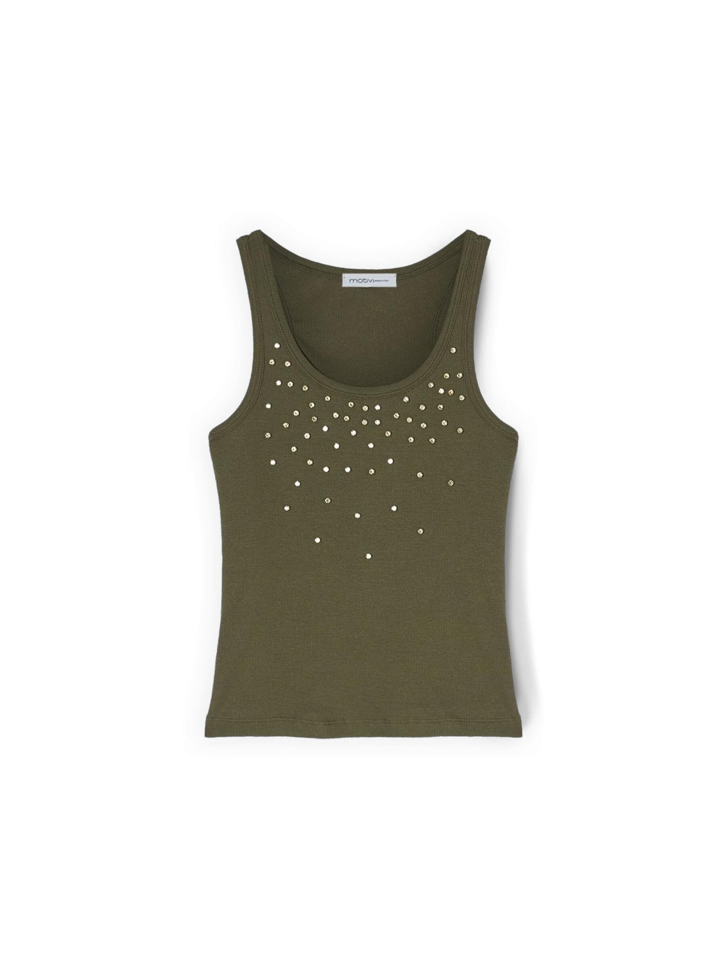 Top di MOTIVI in verde: frontale