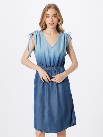 s.Oliver Dress in Blue: front