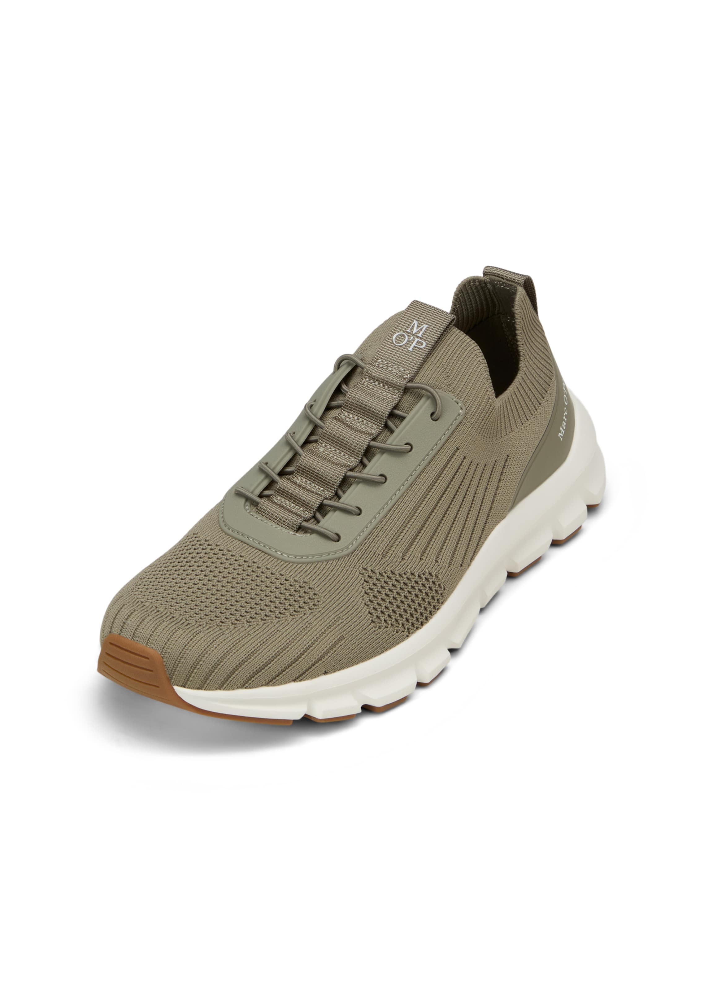Marc O'Polo Sneaker  'Oliver' in Grün: Vorderseite