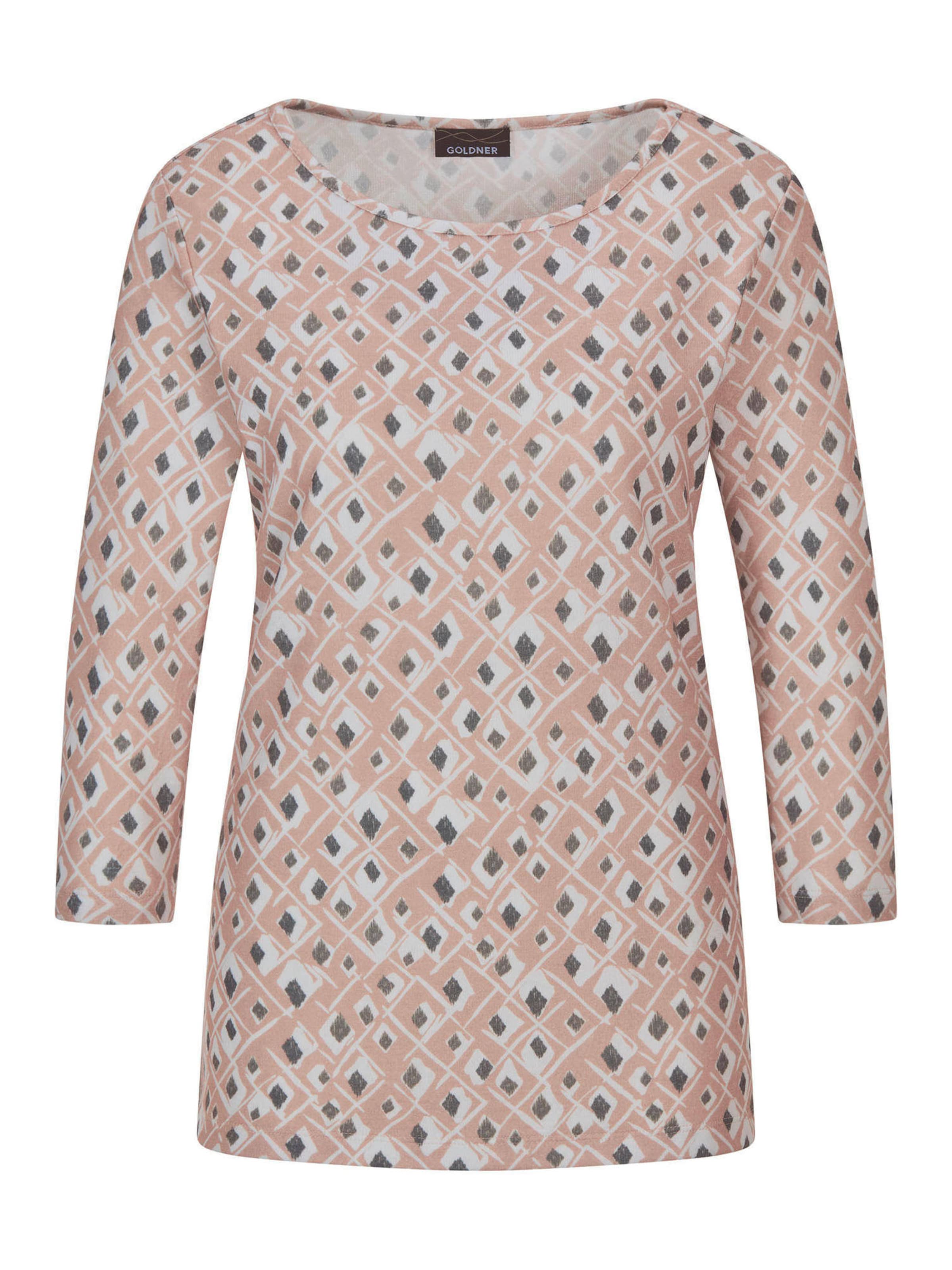 T-shirt Goldner en orange : devant