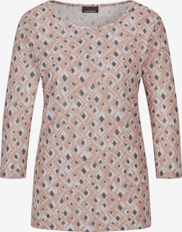 T-shirt Goldner en orange : devant