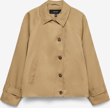 VERO MODAPrijelazna jakna 'VMSOFFY' - smeđa boja: prednji dio