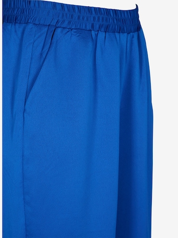 Zizzi Loosefit Hose 'XCLAY' in Blau