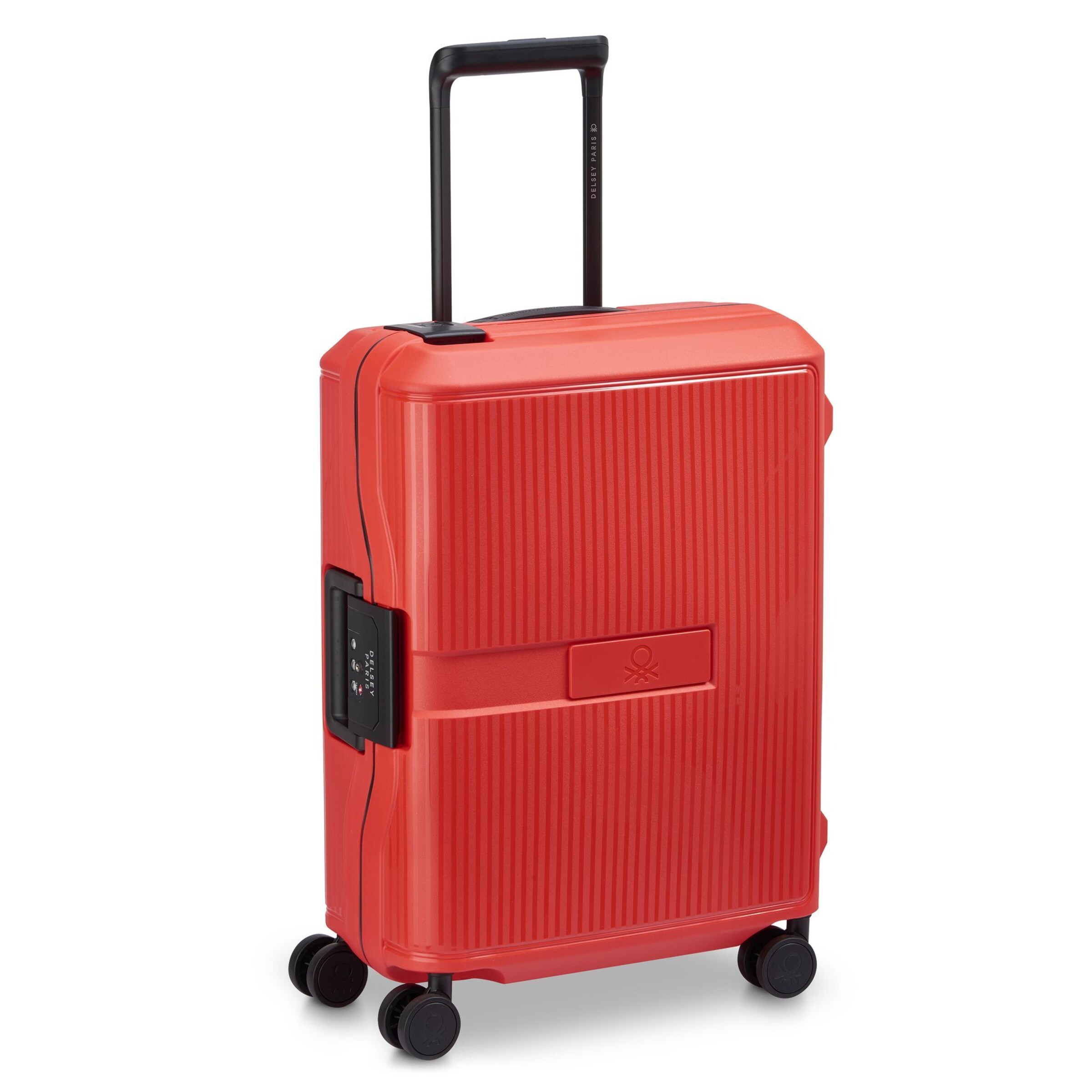 Delsey Paris Trolley 'United Colors of Benetton' in Rood