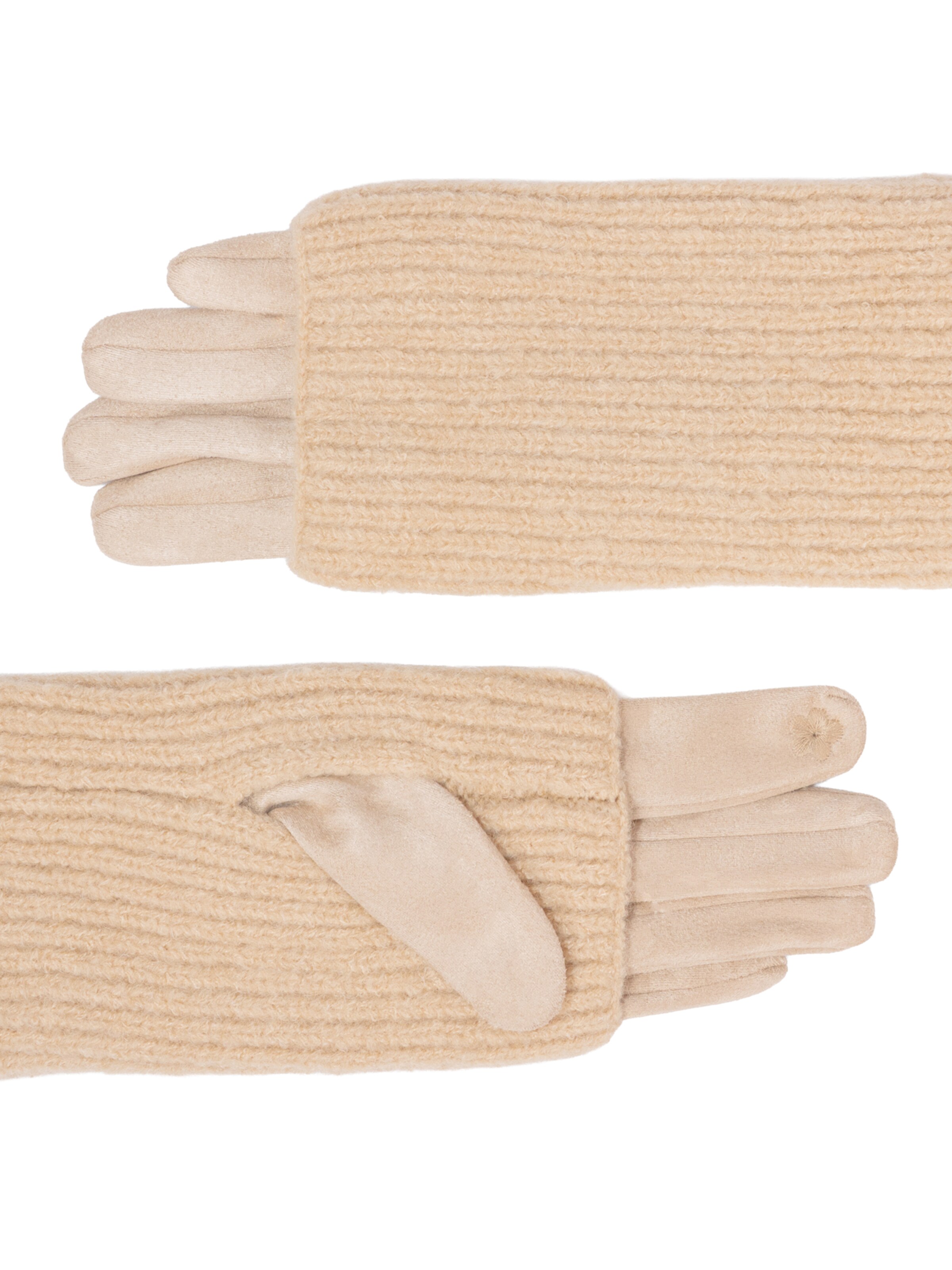 Seasons of April Vingerhandschoenen 'Lumi' in Beige