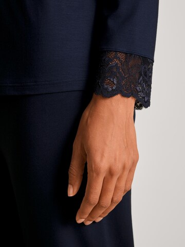 CALIDA Pajama 'Elegant Dreams' in Blue