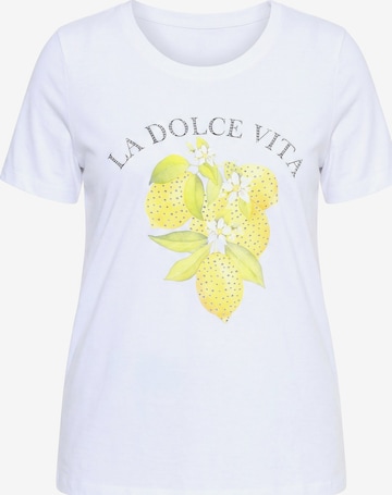 MIAMODA Shirt in White: front