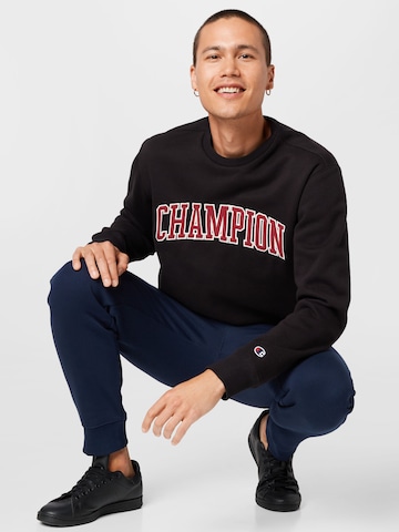 Champion Authentic Athletic Apparel Sweatshirt in Black