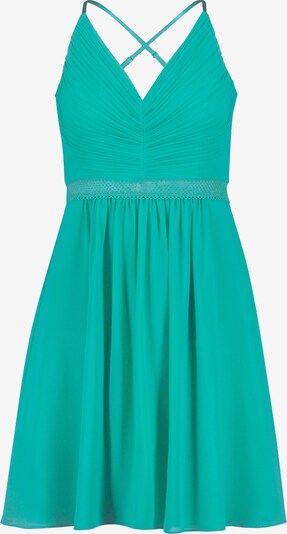 Vera Mont Robe de cocktail en jade, Vue avec produit