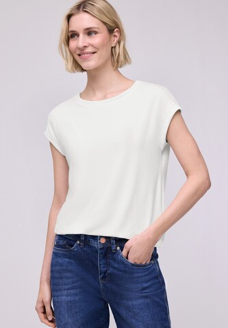 STREET ONE Shirt in White: front