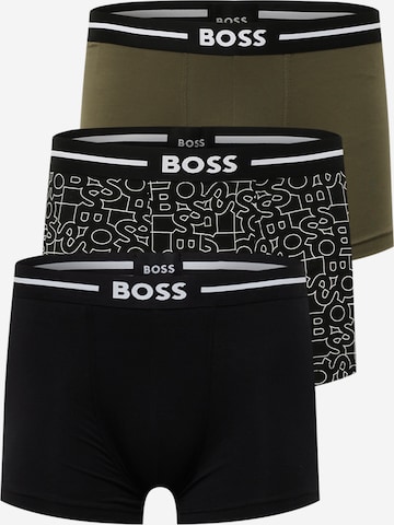 BOSS Black Boxer shorts in Green: front