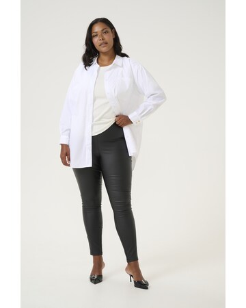 KAFFE CURVE Skinny Leggings in Zwart